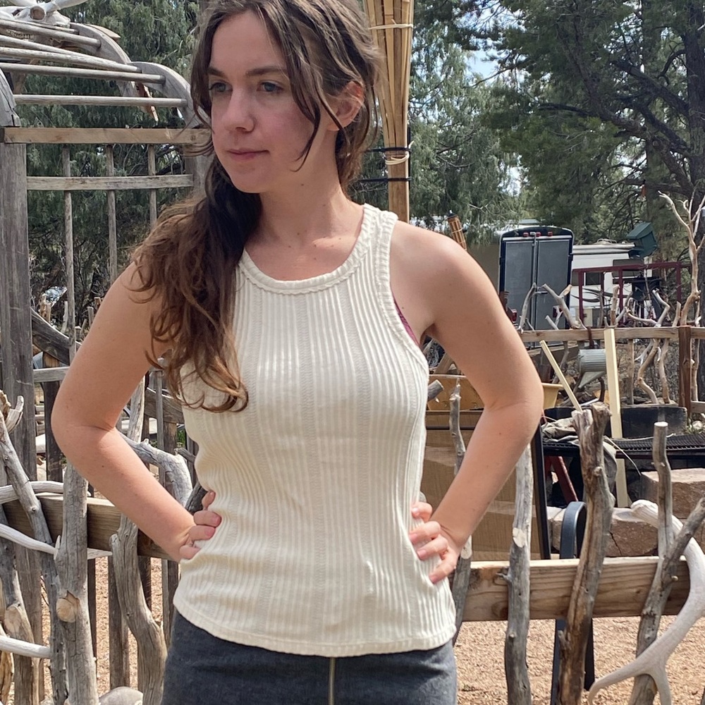 SOLD NWOT Anthropologie Ribbed Tank Top